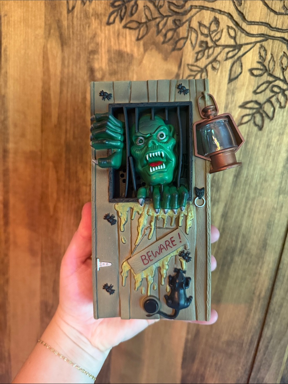VTG Toy State Halloween Doorbell Light Up Talking Decoration